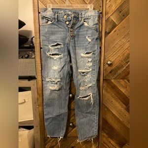 Free People high waisted denim Jeans 25